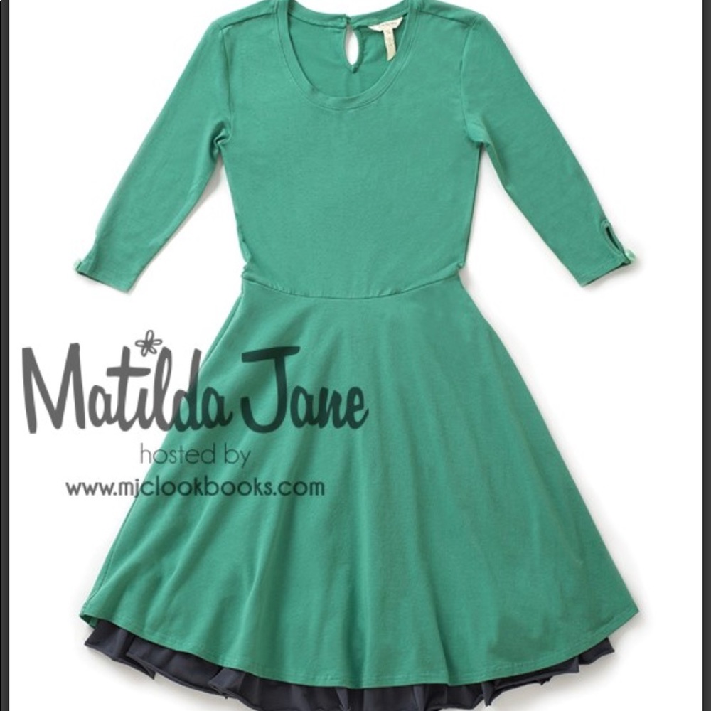 Green pastures Matilda Jane dress
